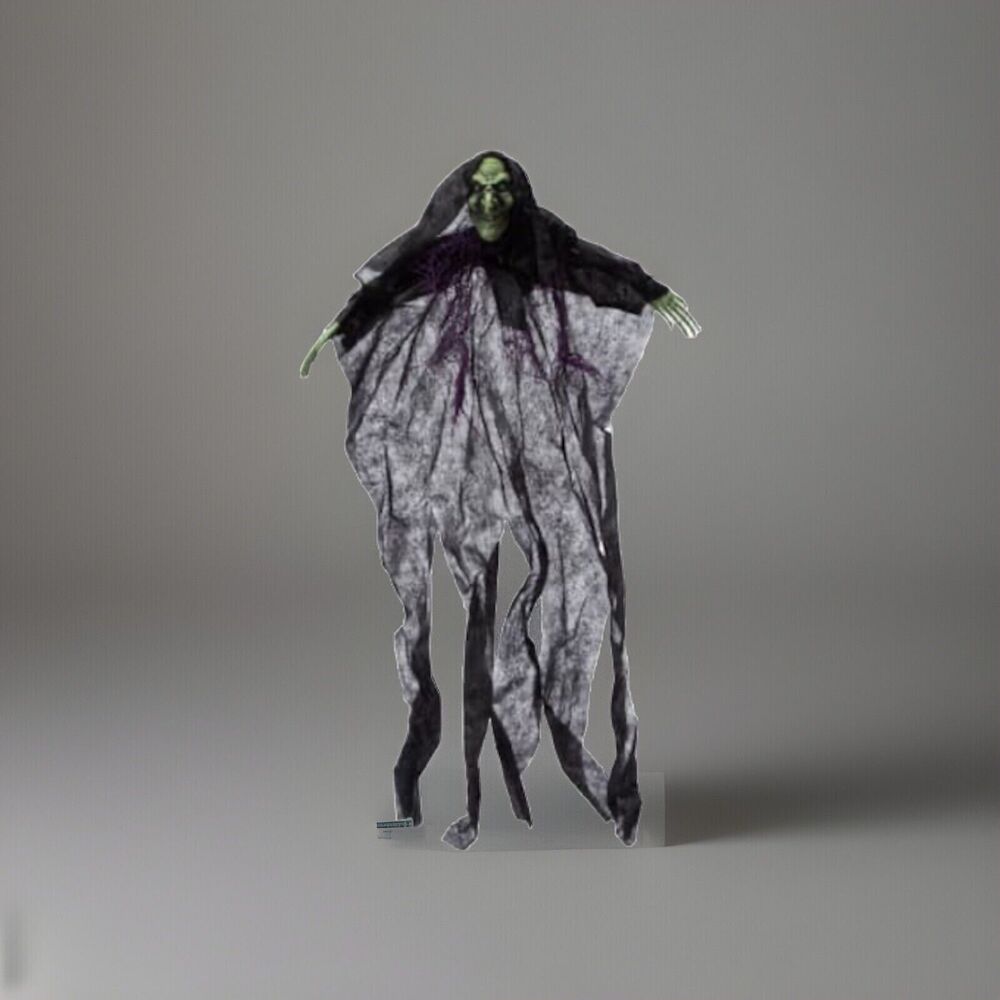 🔥Ghost Hanging Halloween Decor 2ft Green BNWT🔥
